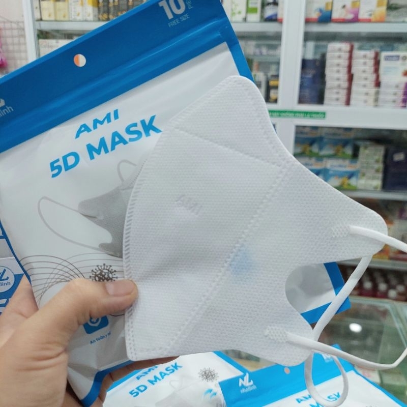 Khẩu trang Ami 5D mask_Thùng 100 chiếc