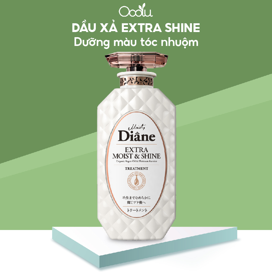 Dầu xả phục hồi tóc sáng bóng Moist Diane Extra Shine - 450ml