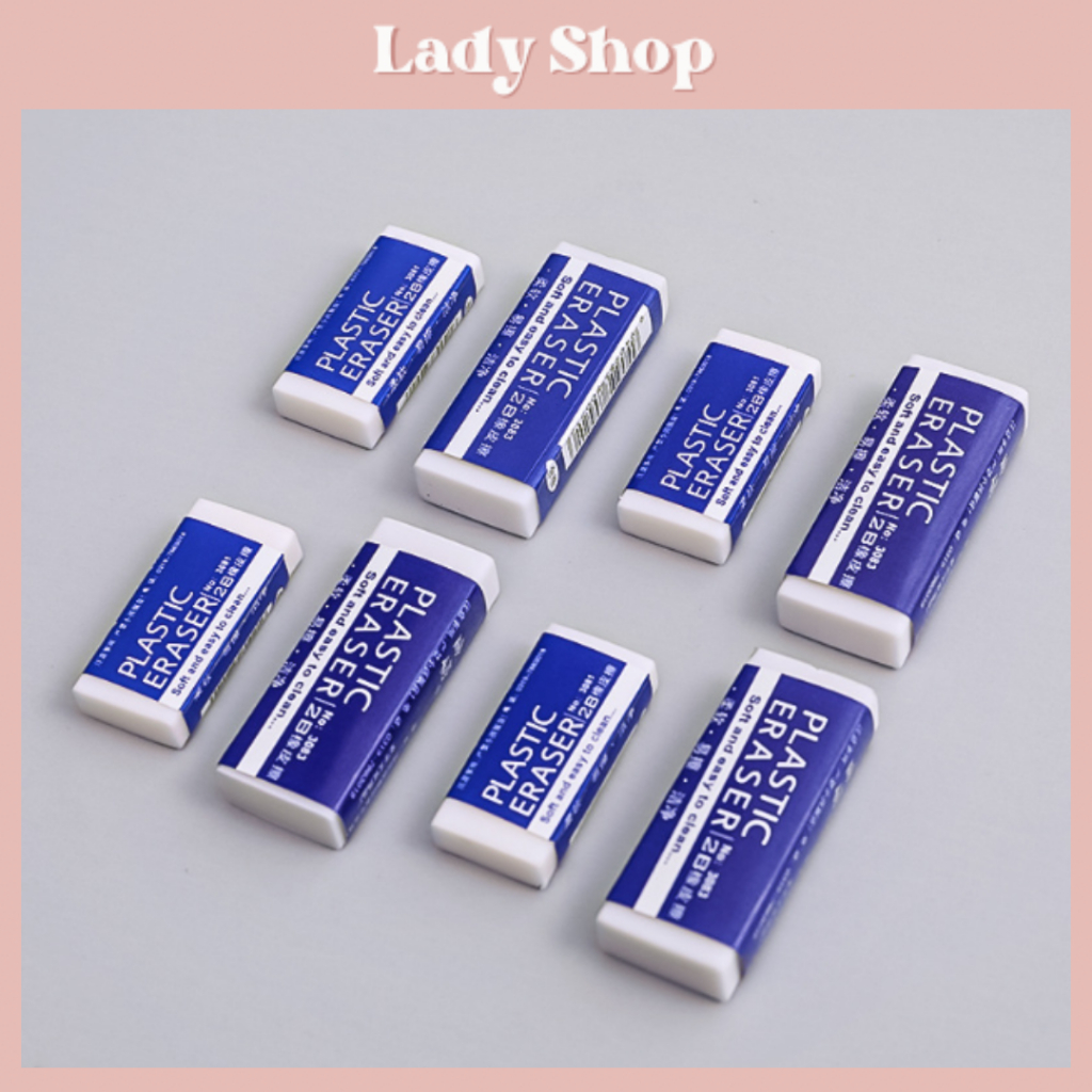 Tẩy bút chì 2B siêu sạch, chất lượng cao- Tẩy sạch không bụi