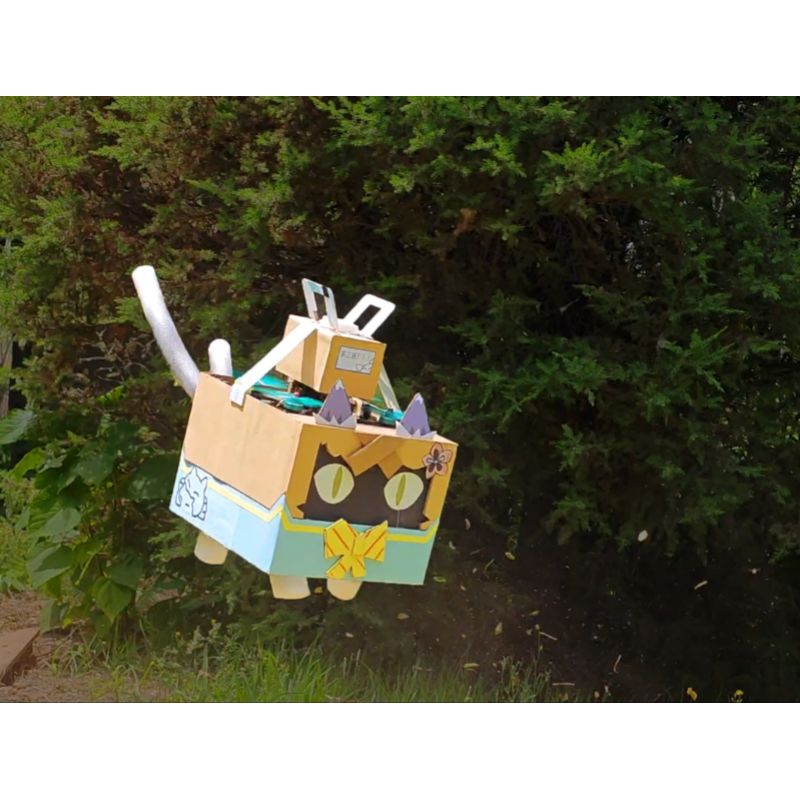 Mô hình giấy Anime Game  Kirara\'s Delivery Box