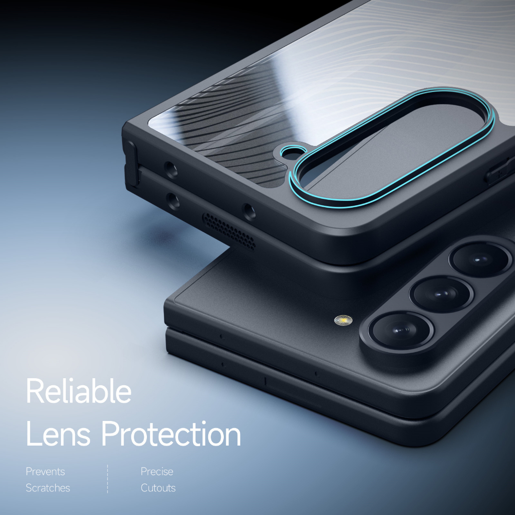 Ốp Lưng Case Dành Cho Samsung Galaxy Z Fold 5 5G, Dux Ducis Aimo - Hàng Chính Hãng