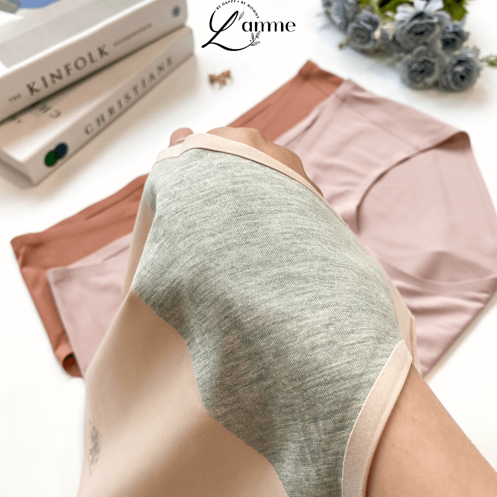 Quần lót bầu chất su cao cấp cạp chéo co giãn 4 chiều by L'amme