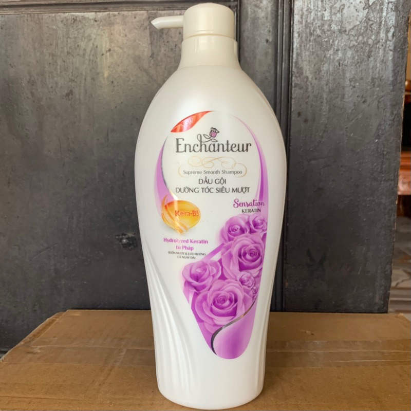 Dầu gội và Sữa tắm Enchanteur hương nước hoa Sensation 650g