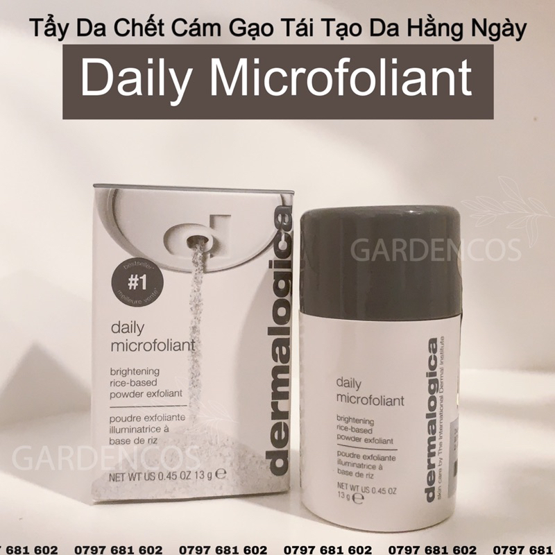 Bột Tẩy Tế Bào Chết Enzym Dermalogica Daily Microfoliant 13g - Gardencos