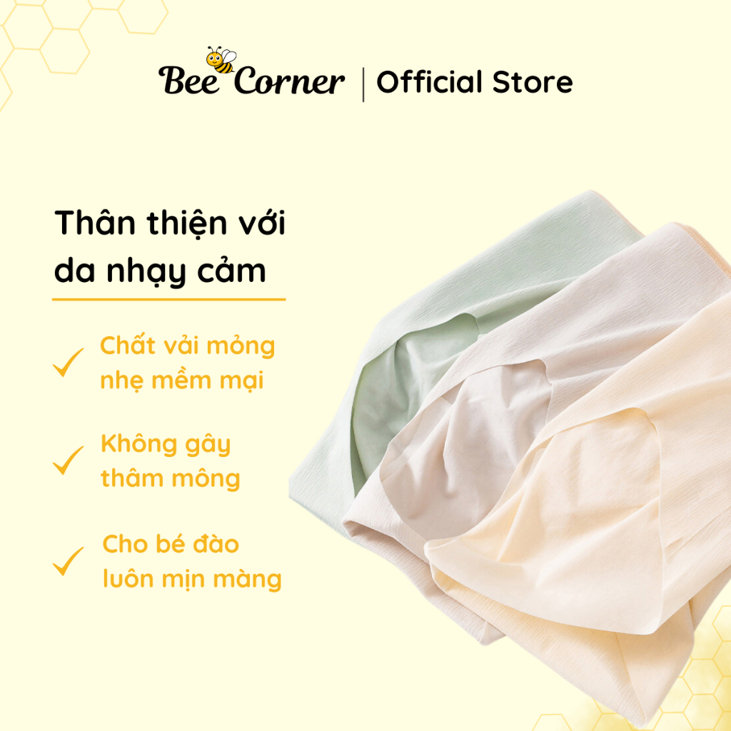 Set 05 Quần Lót Lụa Băng Không Đường May Siêu Mềm Mại Beecorner H05