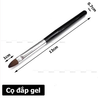 Cọ đắp gel 9k + chổi phen móng