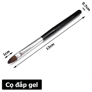 Cọ đắp gel 9k + chổi phen móng