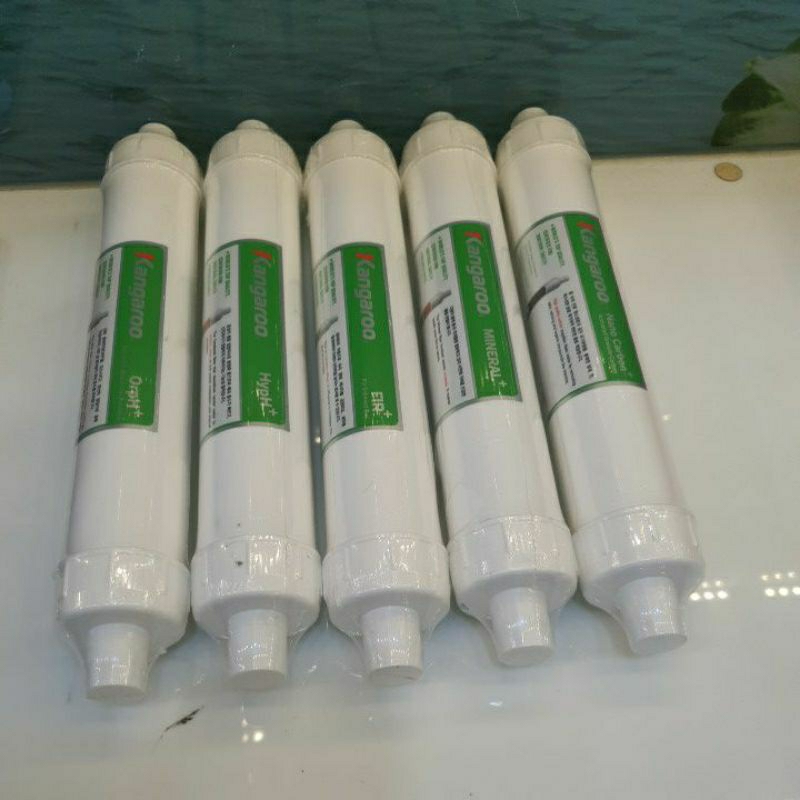 Combo 5 Lõi lọc nước Hydrogen Kangaroo 56789 - Chính hãng - Dùng thay lõi lọc cho máy Model :KG100HQ , KG100HA , KG100HB