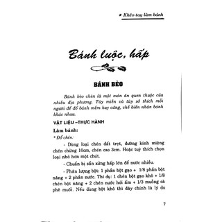 Sách - Khéo Tay Làm Bánh