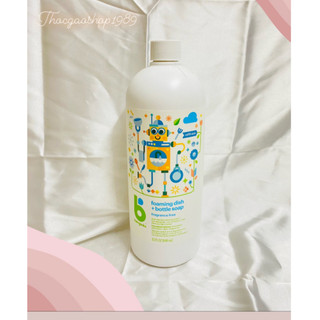 (Thóc Gạo Shop 89) (Hàng nội địa) Nước rửa bình sữa, chén bát đồ ăn dặm tạo bọt Babyganics cho bé