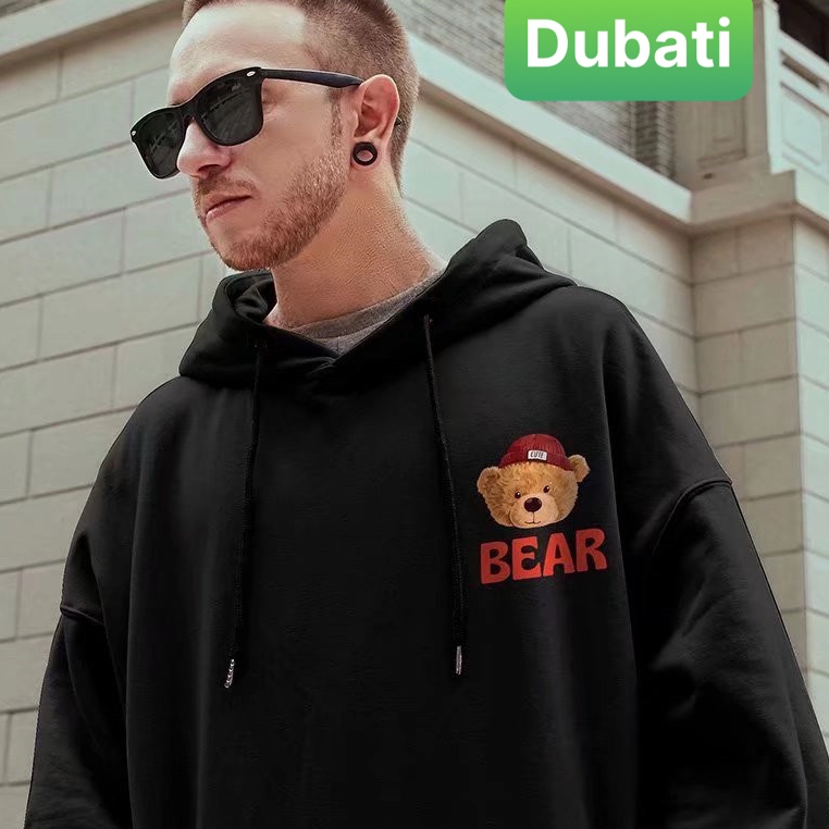 ÁO NỈ, ÁO KHOÁC HOODIE GẤU BEAR SIÊU NGẦU NAM NỮ PHONG CÁCH HÀN QUỐC CAO CẤP - DUBATI FASHION