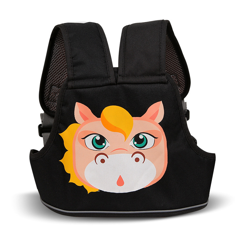 Đai đi xe máy cho bé dạng lưới thoáng mát, địu xe máy an toàn cho bé từ 2 tuổi