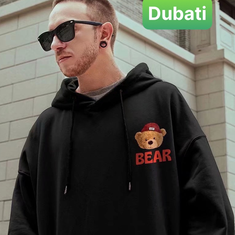 ÁO NỈ, ÁO KHOÁC HOODIE GẤU BEAR SIÊU NGẦU NAM NỮ PHONG CÁCH HÀN QUỐC CAO CẤP - DUBATI FASHION