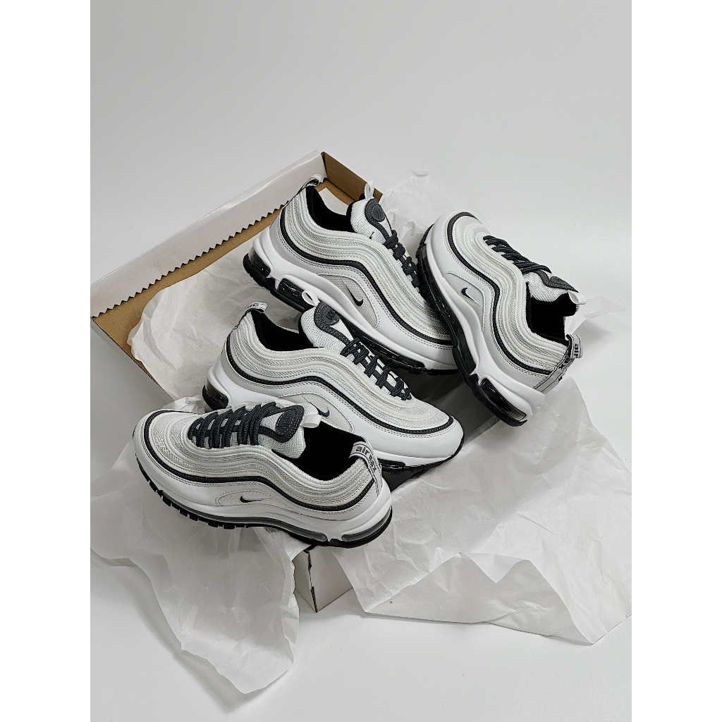 GIÀY THỂ THAO N_IKE AIR MAX 97 SC WHITE_GIÀY SNEAKER MAX 97 TRẮNG VIỀN ĐEN [ FREESHIP + BOX ]