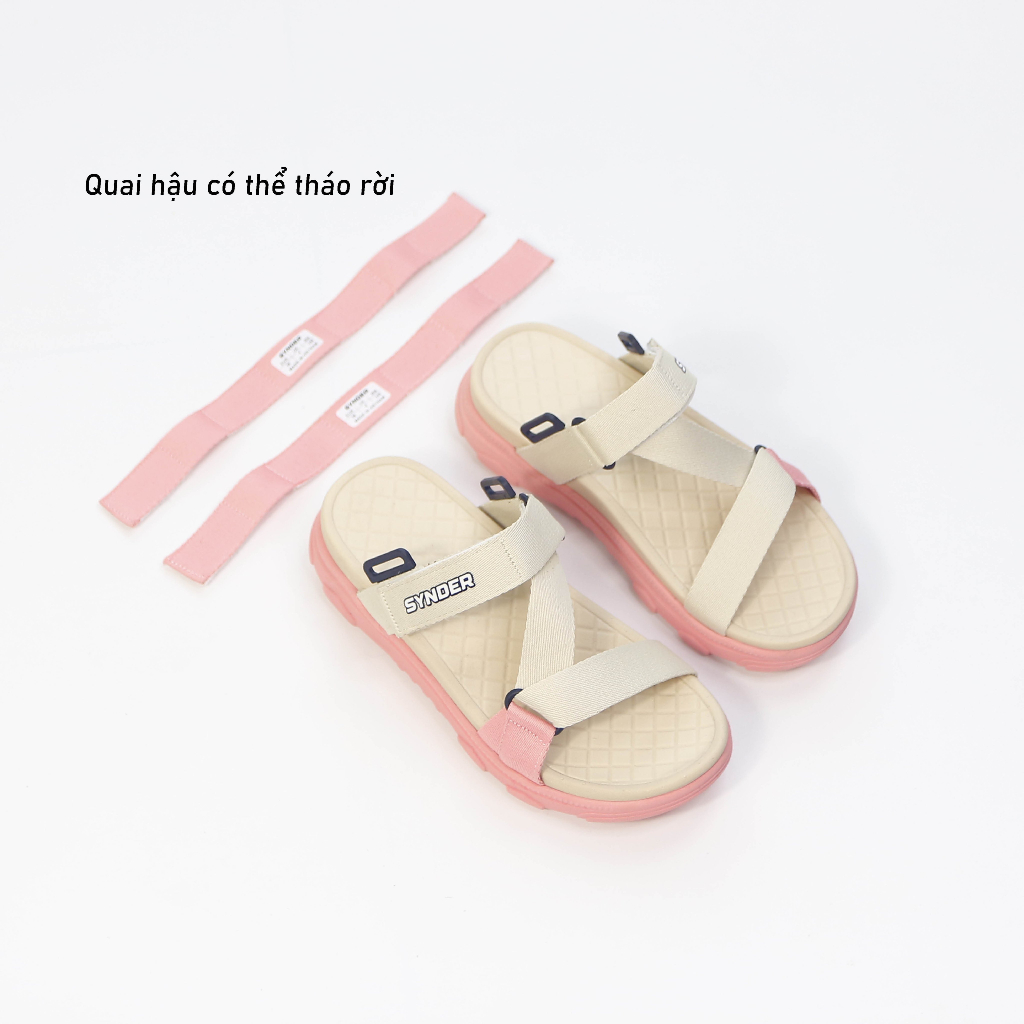 Giày Sandal Nam Nữ SYNDER Phối Màu Êm Chân, Bền SD1