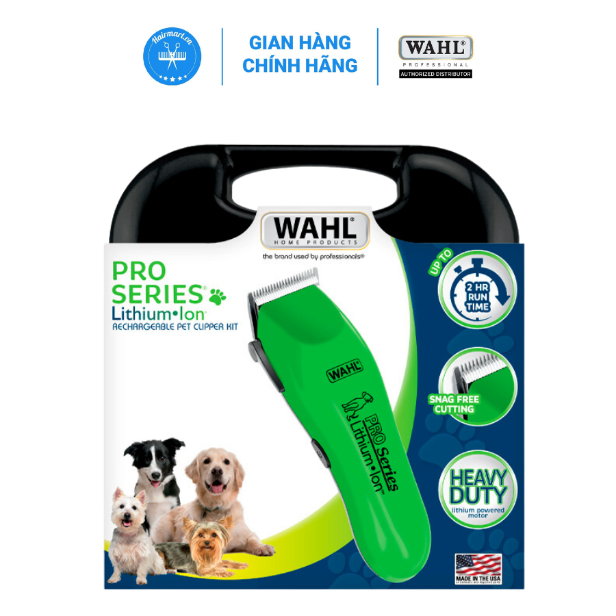 TÔNG ĐƠ WAHL DÀNH CHO THÚ CƯNG LITHIUM ION- HÀNG CHÍNH HÃNG