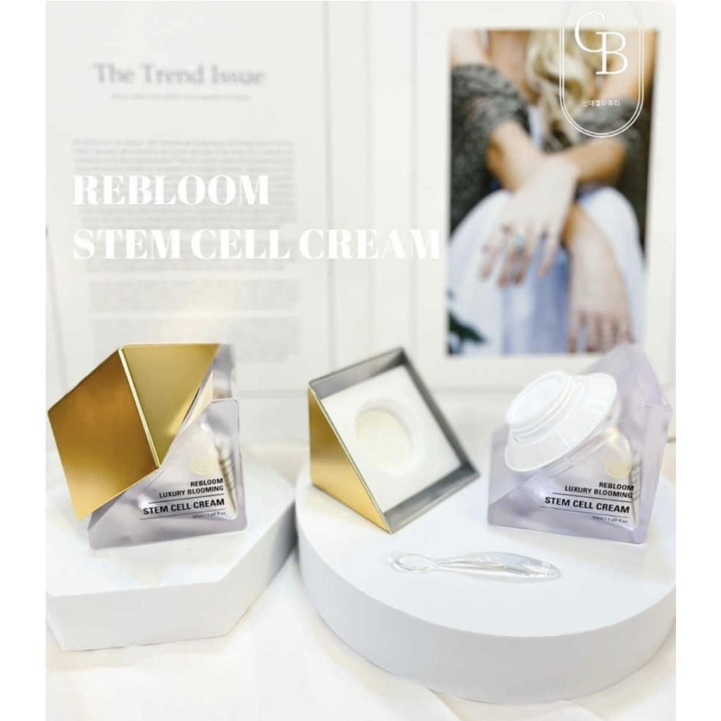 (23.09.2027) Kem trắng da giảm nám tàn nhang Stem Cell Cream Luxury Blooming Rebloom