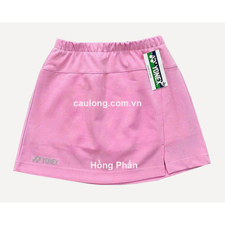 Váy cầu lông yonex 668 hồng phấn