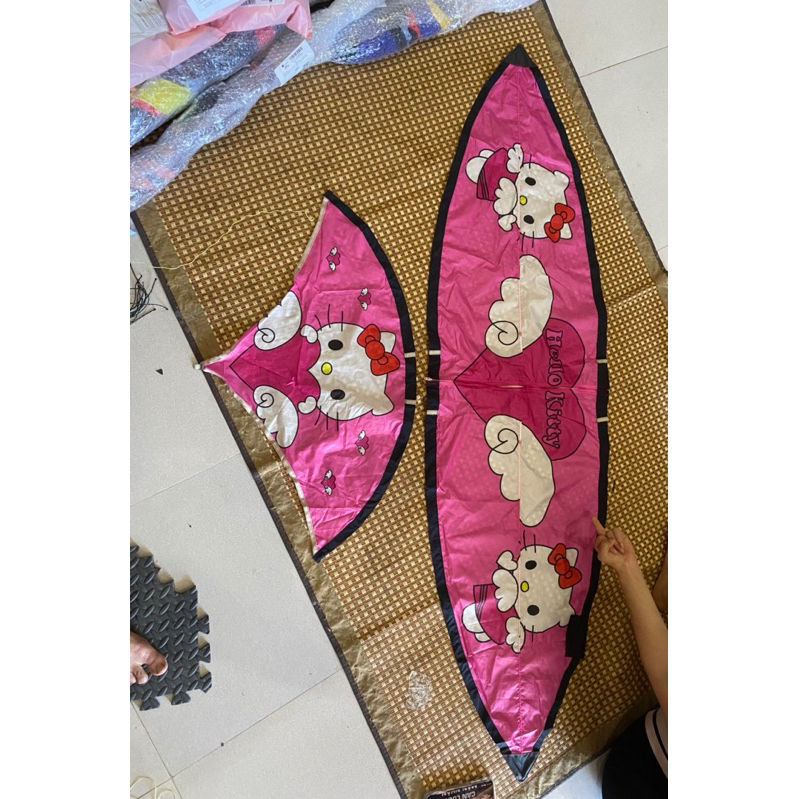 Áo diều vào khung 1m7 vải caro không thấm nước