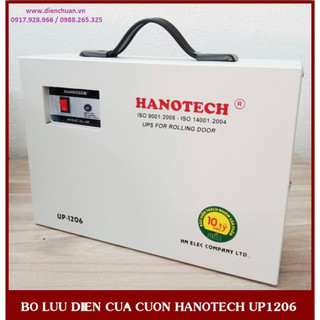 Lưu điện cửa cuốn hanotech up-1206