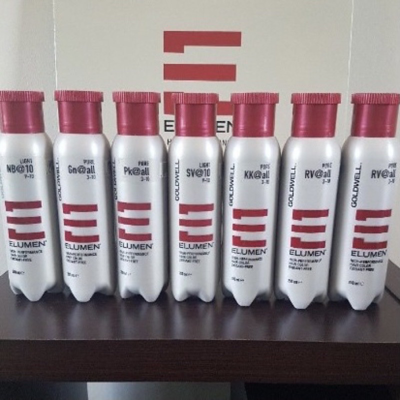 MÀU NHUỘM NÂU CHOCOLA- MÀU NHUỘM PHỦ BÓNG VẬT LÝ GOLDWELL ELUMEN 200ml