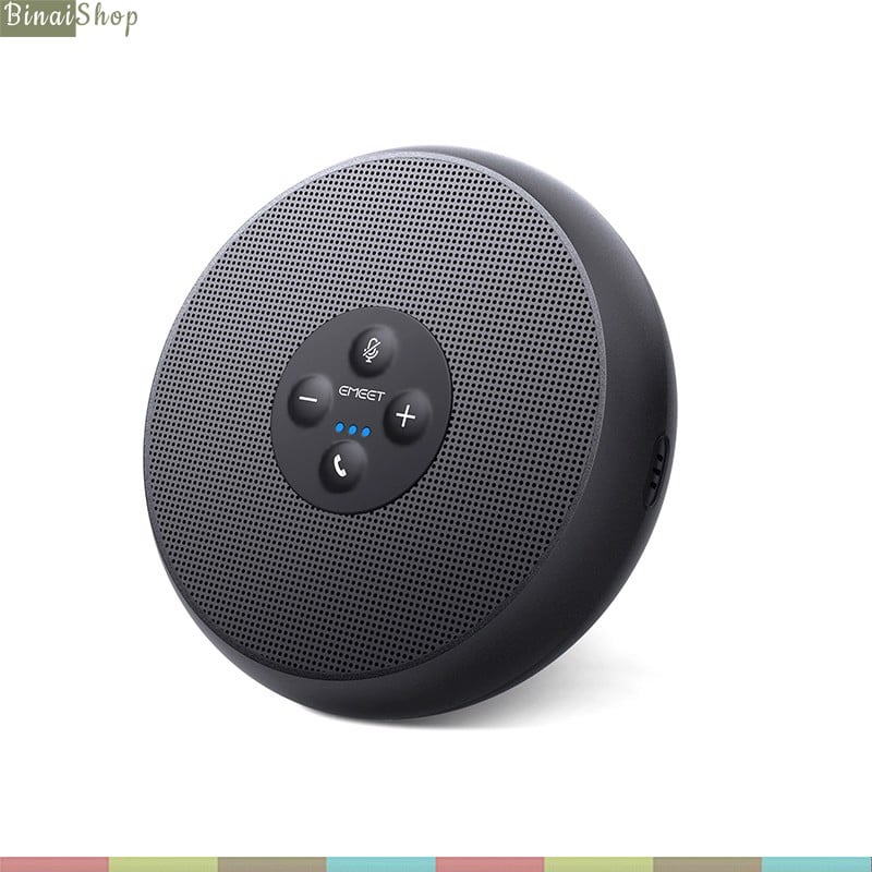 Emeet M1A - Loa Kèm Micro Họp Trực Tuyến, Âm Thanh Full Duplex Cho Nhóm 8 Người