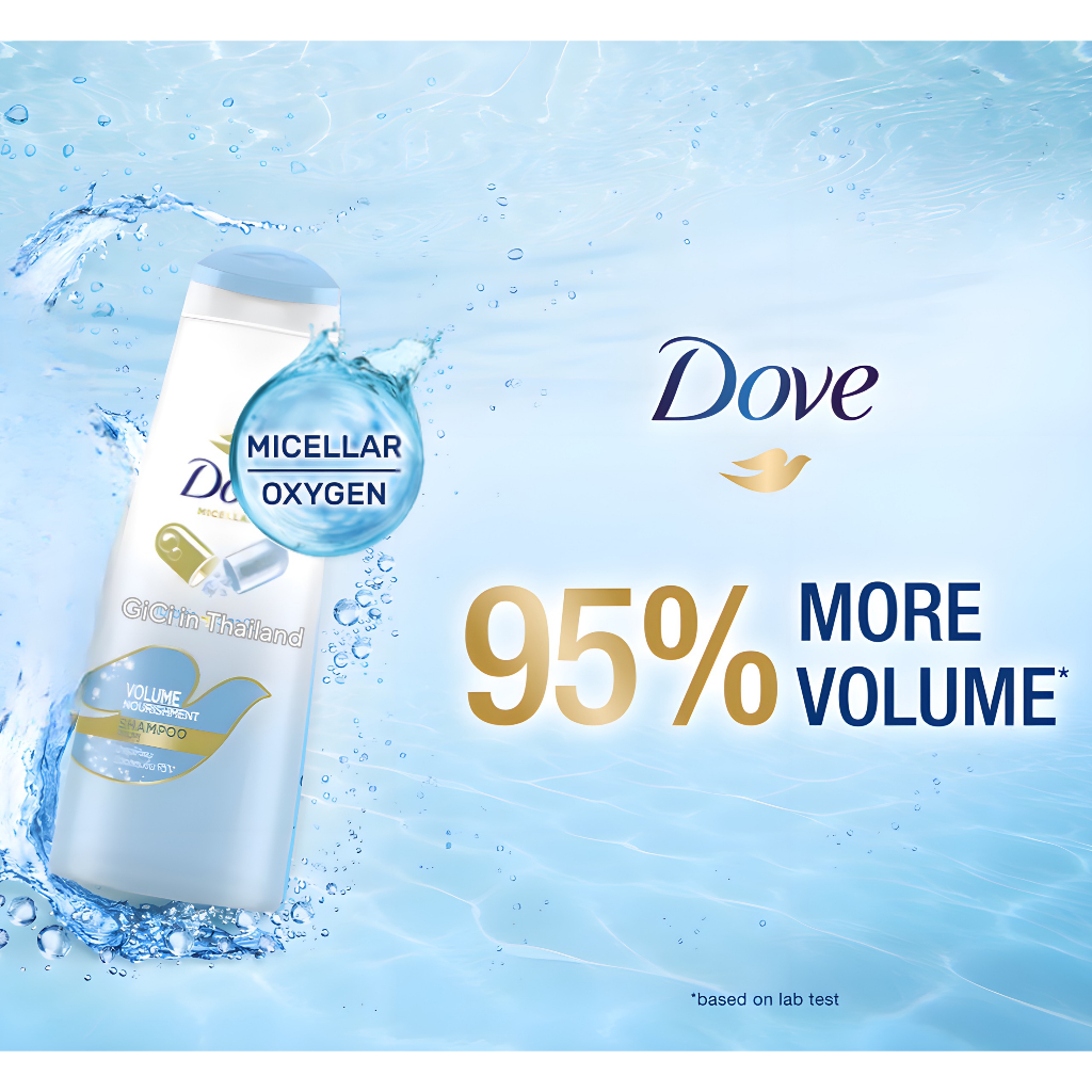 Dầu gội Dove Vitamin Nourishment Chính Hãng Thái Lan 140ml