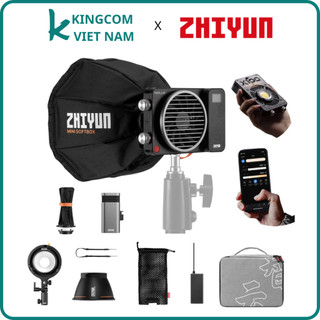 Zhiyun molus x100 / x100 combo / x100 pro - đèn led bi-color pocket cob monolight - hàng chính hãng / bảo hành 12 tháng
