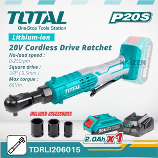 Máy văn bulong góc dùng pin 20v - tdrli206015