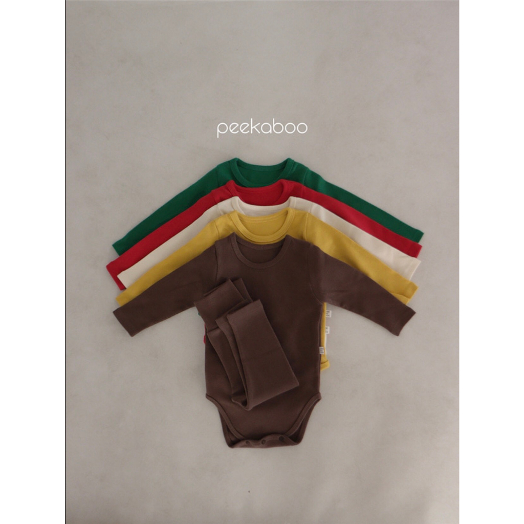 |PEEKABOO| BỘ TRƠN WINTER SUIT KÈM QUẦN