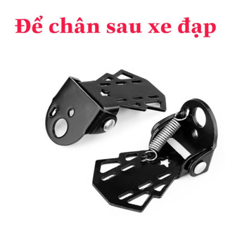 Để chân sau xe đạp GẤP GỌN