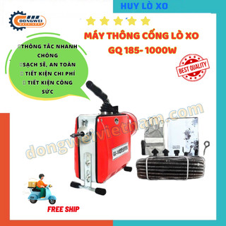 Máy thông cống lò xo gq185-1000w tặng kèm dây lò xo