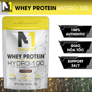 Whey protein giảm mỡ tăng cơ, whey protein hydro 100 (combo 2 túi+ quà tặng)