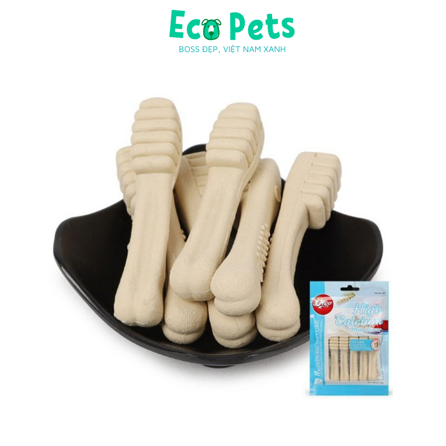 Thức ăn chó mèo xương Orgo ECOPETS làm sạch răng cho chó
