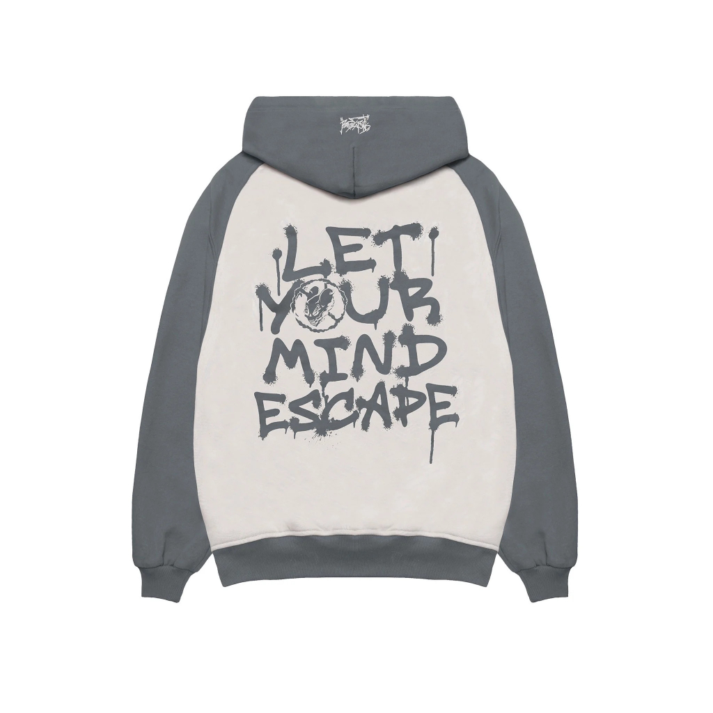 Áo Khoác Nỉ Bad Habits ESCAPE RAGLAN HOODIE - Local Brand Chính Hãng