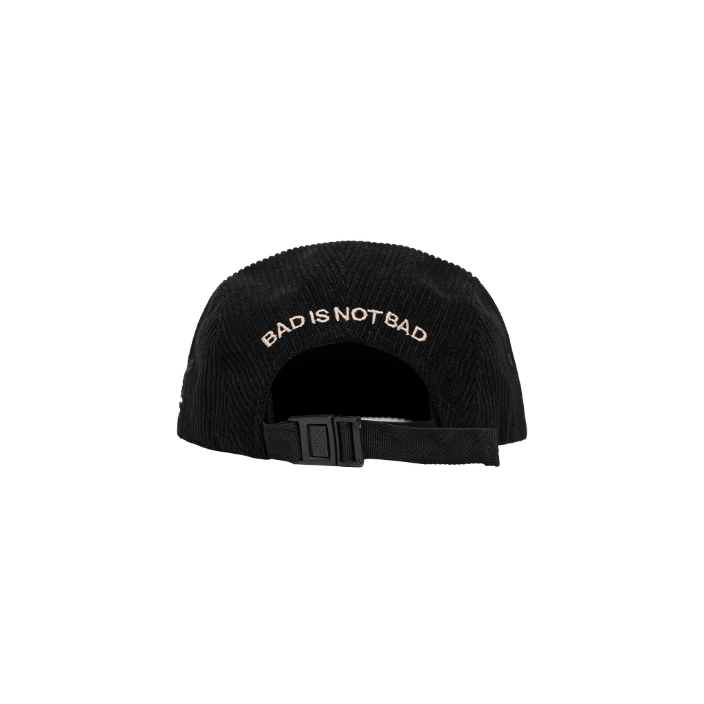 Nón Unisex Bad habits CORDUROY 5PANEL CAP BLACK