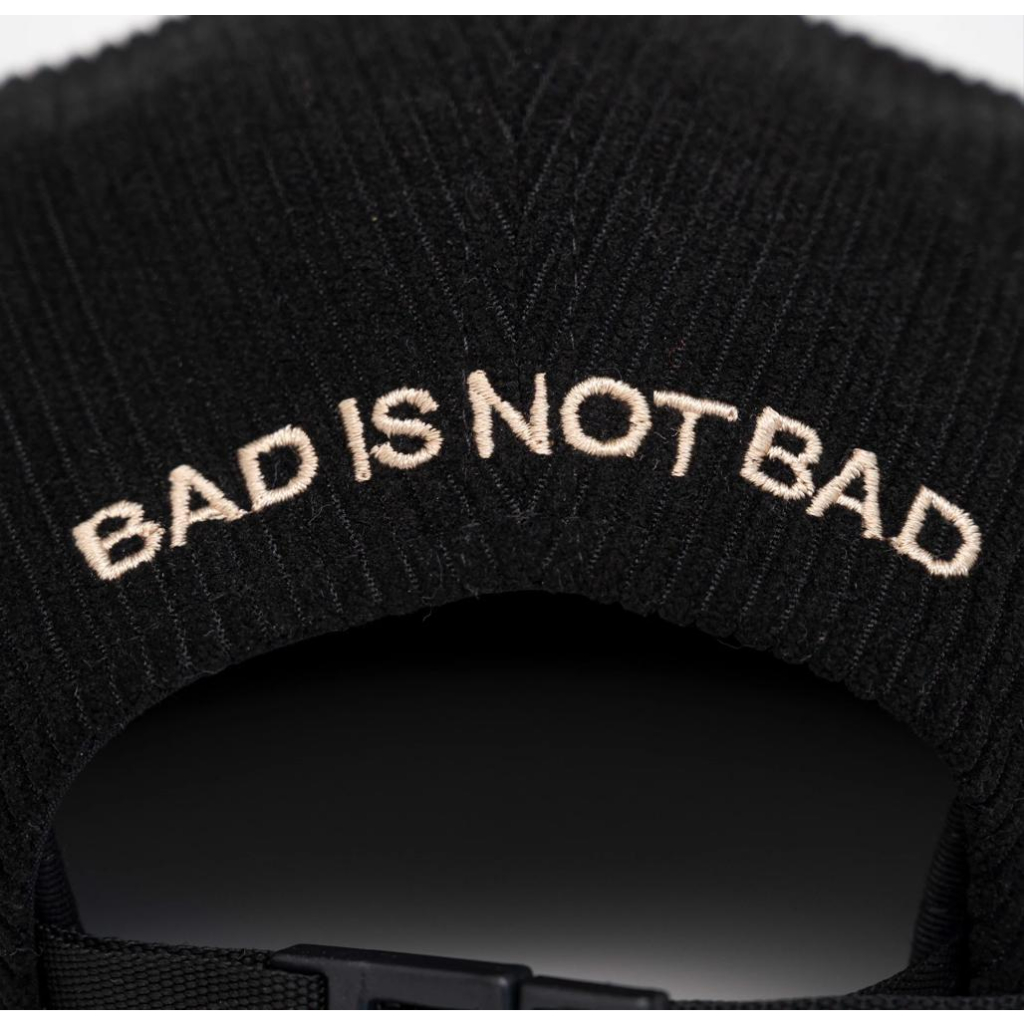 Nón Unisex Bad habits CORDUROY 5PANEL CAP BLACK