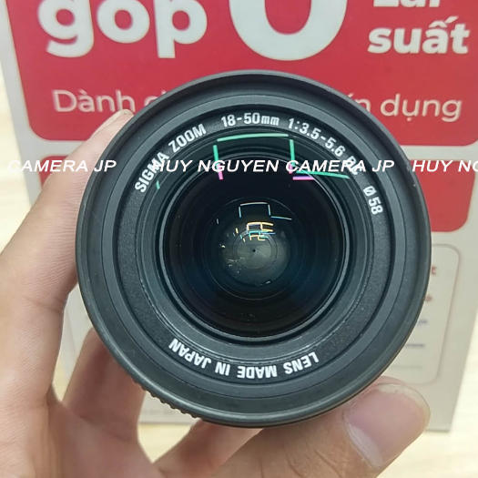 ỐNG KÍNH SIGMA 18 50 F3.5-5.6 AF DC DSLR ngàm Nikon DSLR.