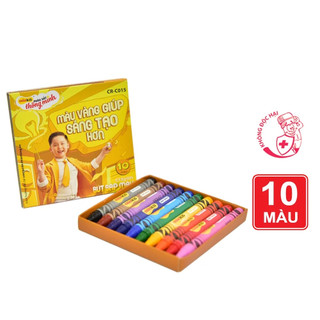 Sáp màu colokit cr-c015 - 10 màu