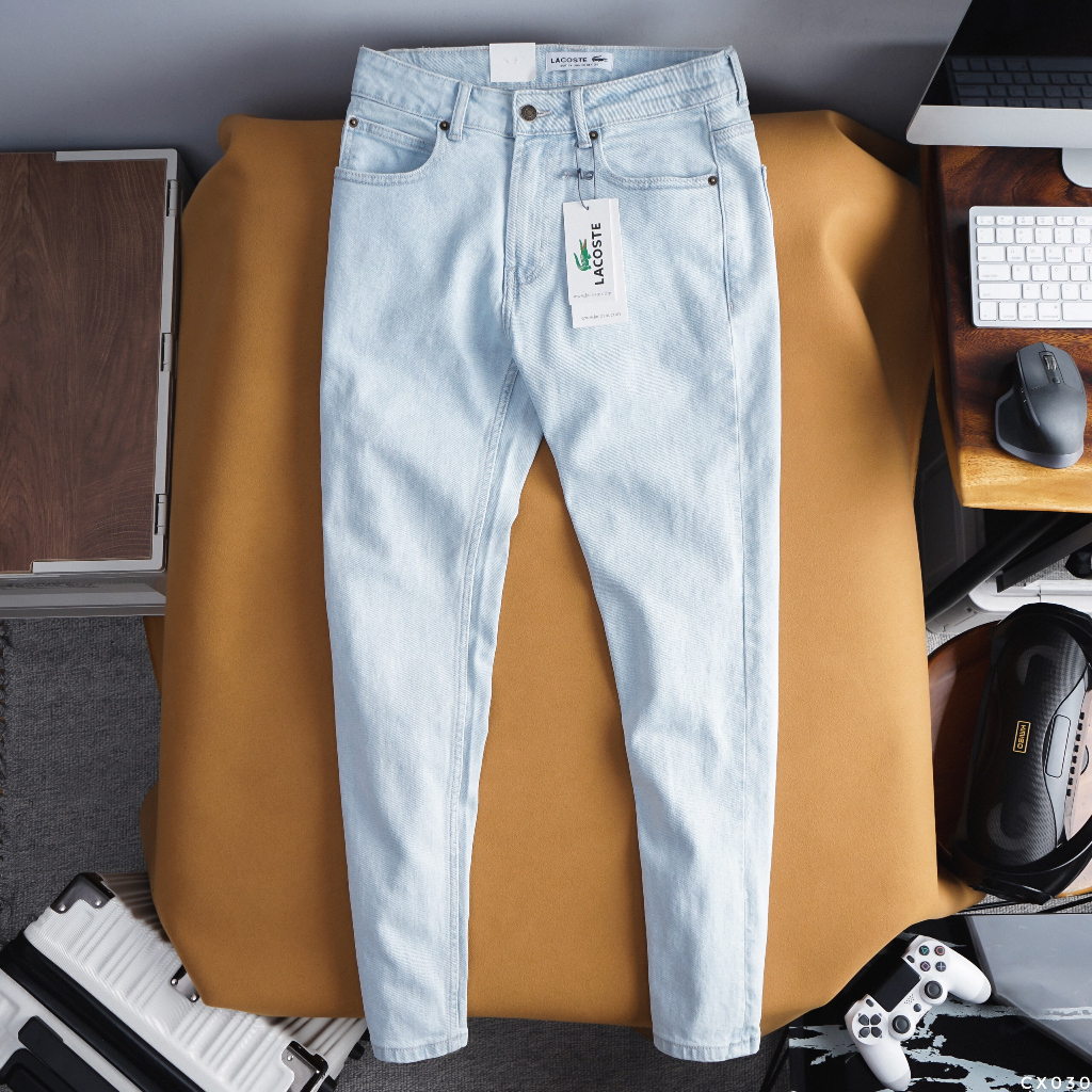 Quần jeans dài nam, quần bò nam chất jean dày dặn kết hợp sợi rayon cao cấp, mặc siêu êm CX030
