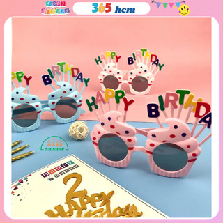 Kính Mắt Happy Birthday, Kính Sinh Nhật Vui Nhộn