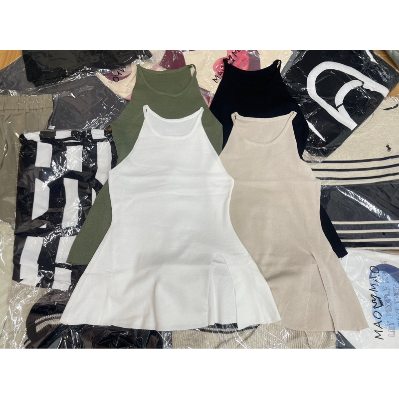 [NEW]ÁO LEN Mongtoghi CỔ YẾM XẺ TÀ HÀNG QUẢNG CHÂU siêu xinh