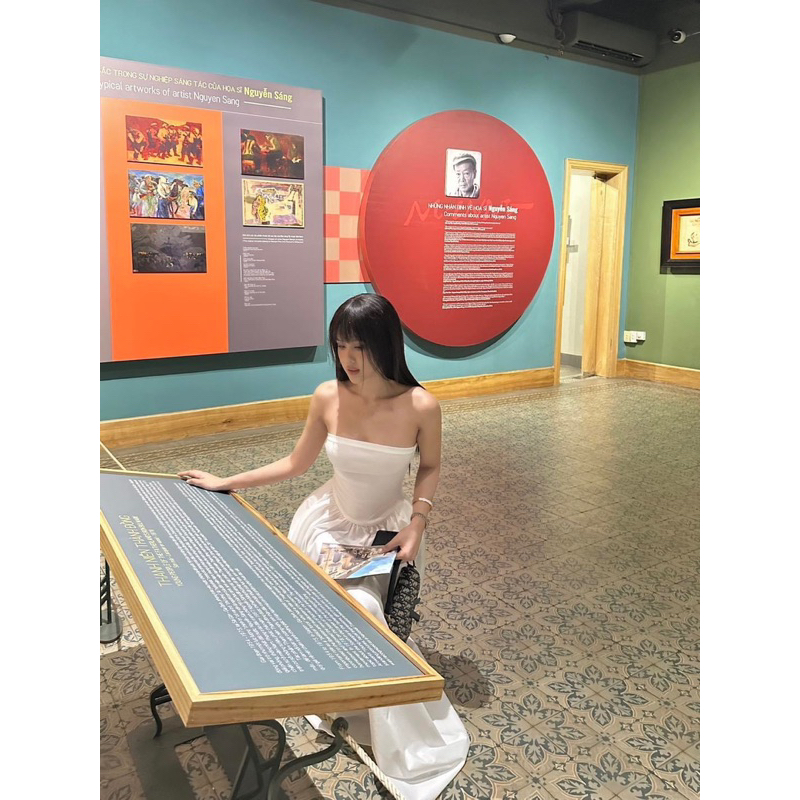 Đầm ống cúp ngực xoè dài - CarotShop