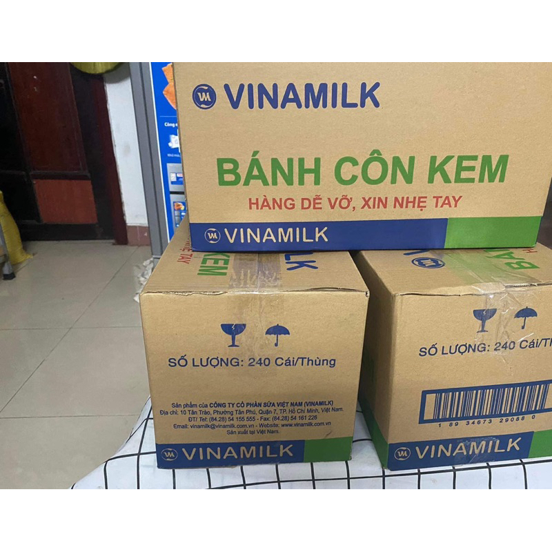 Vỏ ốc quế que kem ngon giòn siêu thơm