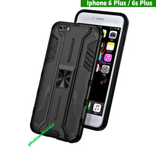 Ốp lưng iphone 6 Plus / 6s Plus Iron Man Ver 3 chống sốc giá đỡ xem phim đế hút từ tính cao cấp phụ kiện thời đại