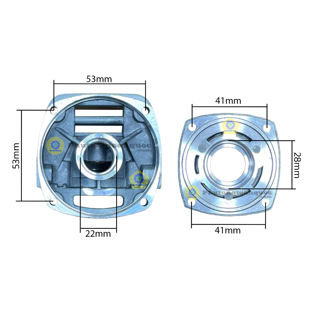 Đầu Nhôm Máy Mài 100mm DeWALT Các Mã Máy DW801 - DW803 - DW 6288 - DW810 Hoặc Máy Nhái Kiểu Dáng Cùng Thông Số