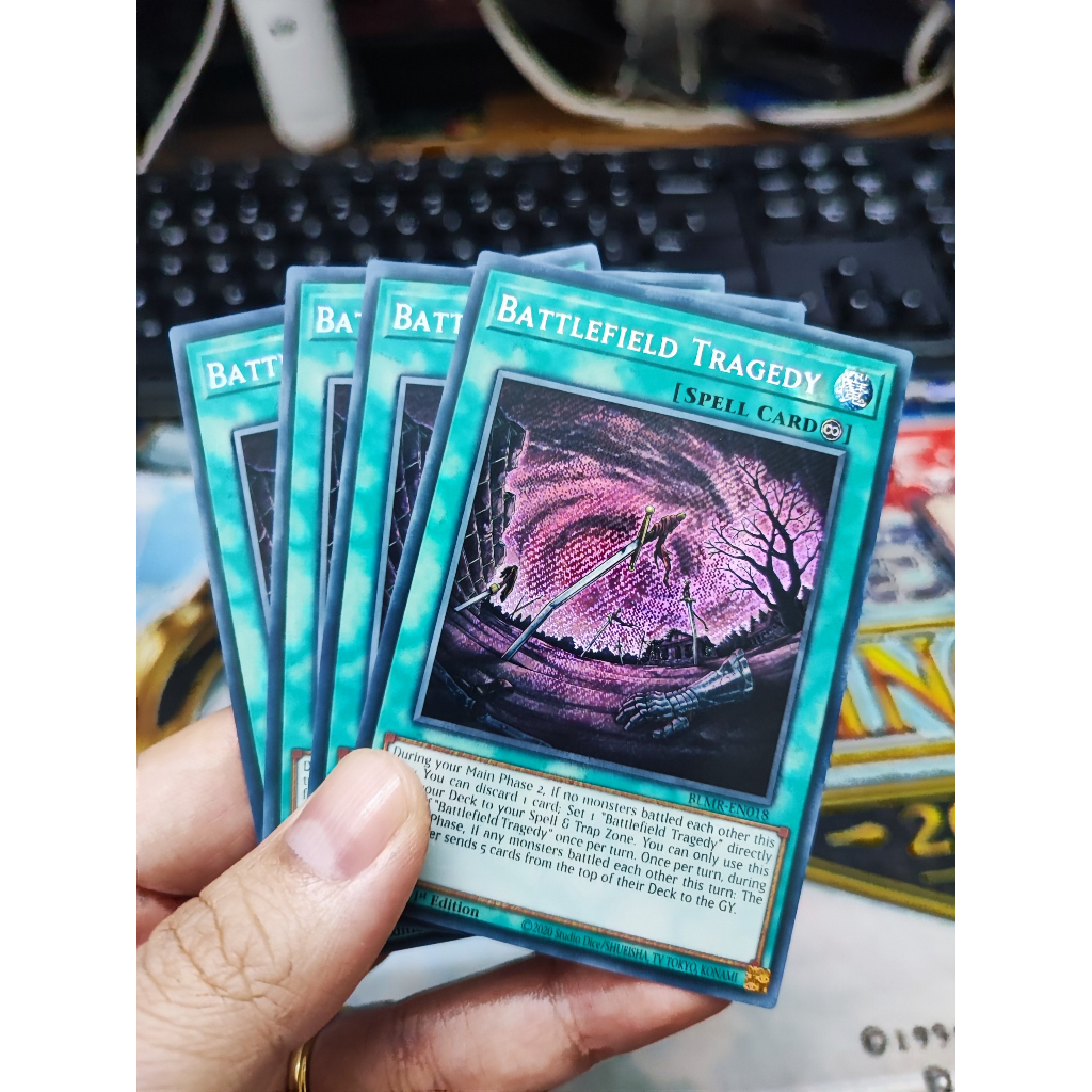 1 lá thẻ bài Battlefield Tragedy - BLMR-EN018 - Secret Rare 1st Edition