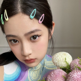 Kẹp tóc bẻ, kẹp mái màu sắc pastel dễ thương yuumoon