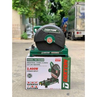 Máy cắt sắt để bàn dùng đá 355mm dekton dk-cs2400