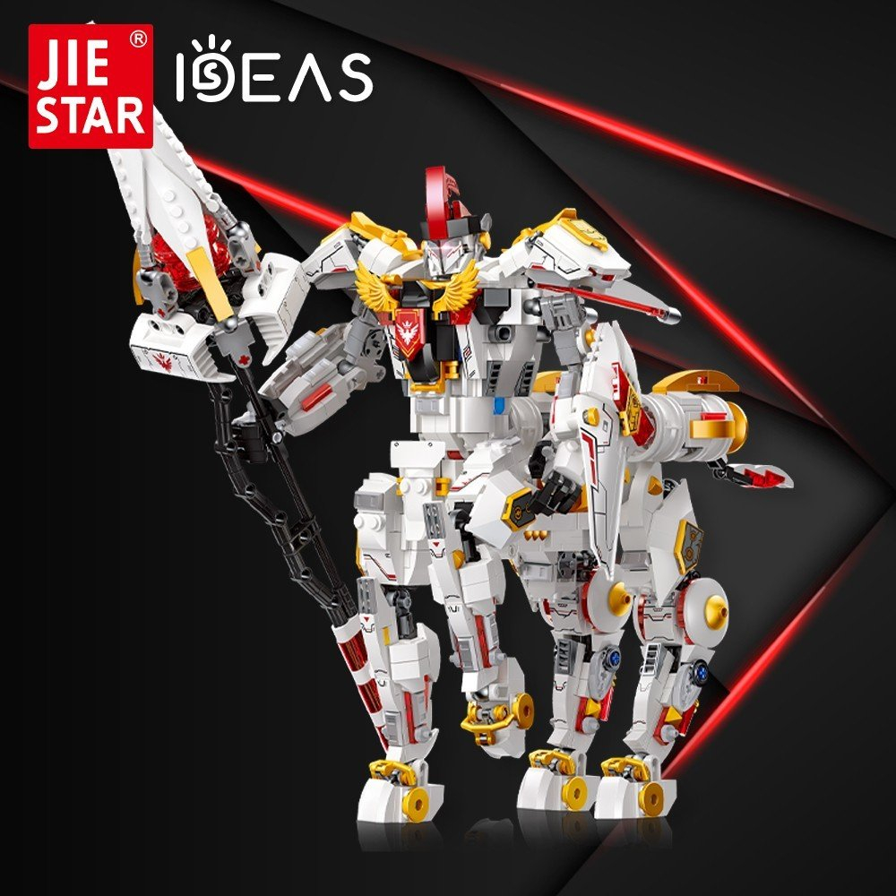 Đồ chơi Lắp ráp Mô hình JIESTAR 67022 Creative Expert Ideas Siverwing Cavalry Centaur Mecha Moc Bricks